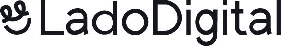 Logotipo completo de la Agencia LadoDigital.